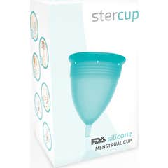 Stercup Coupe Menstruelle Fda Silicone T-S Aquamarine 1pc