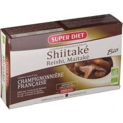 Super Diet Shiitake Bio Reishi Maïtaké 20 ampoules