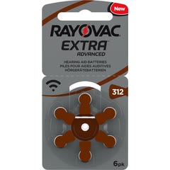 Rayovac Pile L312Za-6 Plaq6