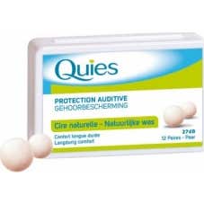 Quies Cire Naturelle Bouchon Auriculaire Antibruit