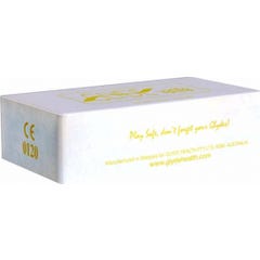 Glyde Vanilla Préservatifs Végans Vanille 100u.