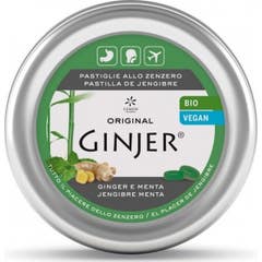 Lemon Pharma Original Ginjer Pastilles Gingembre Menthe Bio 40g