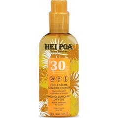 Hei Poa Huile Sèche Solaire Monoï Haute Protection SPF 30 150 ml