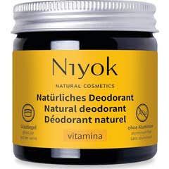 Niyok Déodorant antitranspirant Vitamine 2-en-1 40 ml