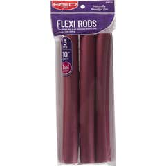 Red By Kiss Flexi Rods 10" 1 3/16" Plum Flexible Rollers 3uts
