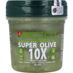 Eco Styler Super Olive 10X Gel Fixateur Sans Alcool Forte 236ml