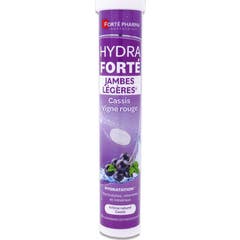 Forté Pharma Hydra Forté Jambes Légères Cassis Vigne Rouge 24comp