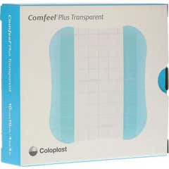 Comfeel Plus Transparent Apósito 10x10cm 3uds