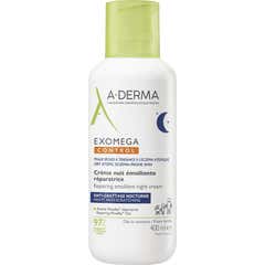 A-Derma Exomega Control Crème Nuit Émolliente Réparatrice 400ml