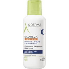 A-Derma Exomega Control Crème Nuit Émolliente Réparatrice 400ml