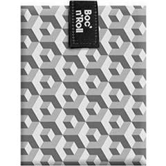 By Roll'eat Boc'N'Roll Porta Bocadillos Tiles Negro 1ud