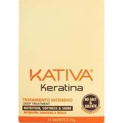 Traitement intensif à la kératine Kativa 12x35g