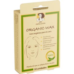 H.B.C. Cire organique - visage 10 bandes