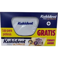 Kukident Pack Pro Ultimate Creme Adesivo Sem Sabor + Caixa