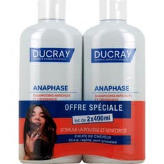 Ducray Anaphase+ Shampooing Antichute et Croissance 2x400ml