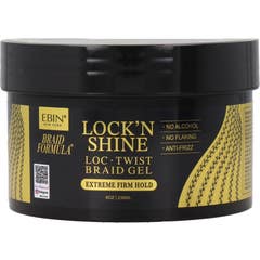 Ebin New York Braid Formula Lock'n Shine Gel 236ml