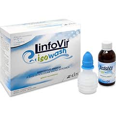 Linfovir Isowash Solution Saline Isotonique 8x60ml