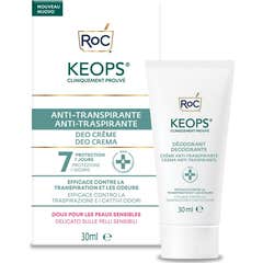 Keops Déodorant Crème Anti-Transpirante 30 ml
