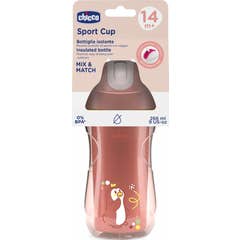 Chicco Sport Cup Thermique 14M+ Rose 200ml