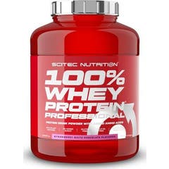 Scitec Nutrition 100% Whey Protein Professional fr_FRaise Chocolat Blanc 2350g