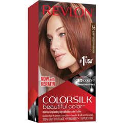 Kit Revlon Colorsilk 55 Light Reddish Colorsilk