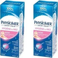 Physiomer Hygiène du Nez Bébé 2x115ml