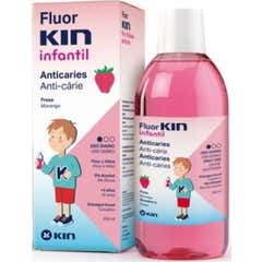 Kin Fluor Bain Bouche Enfants Fraise 500ml