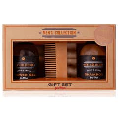 Accentra Gift Set Men Gel + Shampooing + Peigne