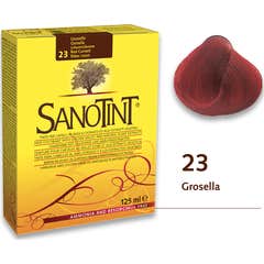 Sanotint Coloration Capillaire Couleur 23 Groseille Rouge 120ml