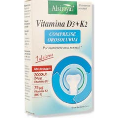 Alsiroyal Vitamine D3+K2 30comp