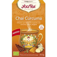 Yogi Thé Chai Curcuma 17 Sacs