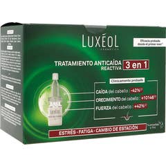 Luxeol Traitement Réactif Contre Chute Cheveux 3 en 1 14x7 ml
