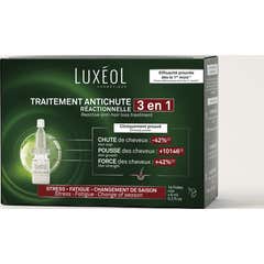 Luxeol Traitement Réactif Contre Chute Cheveux 3 en 1 14x7 ml