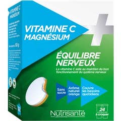 Nutrisanté Vit C + Magnesium 24comp