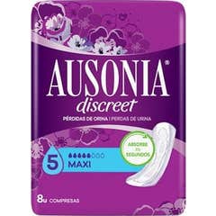 Ausonia Discreet Compress Maxi 8 unités