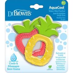 Dr. Brown'S Pack AquaCool Anneau Dentition Liq Anana Pomme 2 Unités