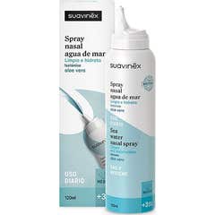 Suavinex Spray Nasal Isotonique Aloe Vera +3M 120 ml