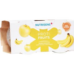 Nutrisens Proti-Fruits Hp/Hc Pomme Banane 4x125g