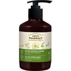 Green Pharmacy Gel Hygiène Intime Arbre à Thé Calendula 370 ml