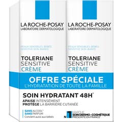 La Roche-Posay Tolériane Crème Sensible 2 x 40 ml