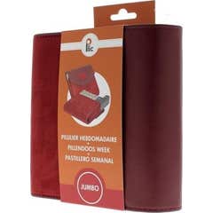 Plic Care Pastillero Jumbo Bicolor Bordeaux 1ud