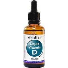 Viridian Vitamine D3 Liquide Vegan 2000iu 50ml