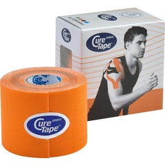 Cure Tape Sports Orange Bandage Neuromusculaire 5cmX5m 1pc