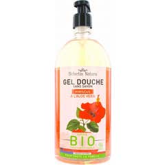Helvetia Natura Gel Douche Sans Savon Hibiscus à L'Aloe Vera 1L