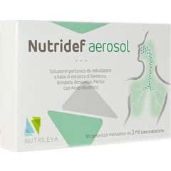 Nutrileya Nutridef Aérosol Ampoules 10x3ml
