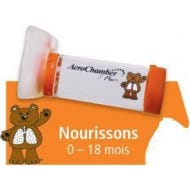 Aerochamber Chambre d'Inhalation avec Masque Nourrisson 150ml