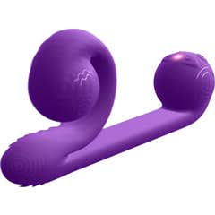 Snail Vibe Multi-Action Vibrator Purple 1ut