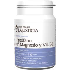 Ana Maria LaJusticia Tryptophane + Magnésium + Vitamine B6 60 Comprimés