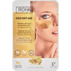 Iroha Nature Patchs En Tissu Extra Fermeté Yeux 2 Unités