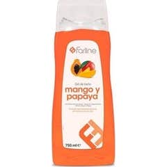 Farline Gel de Bain Mangue & Papaye 750ml